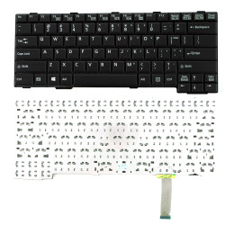 Keyboard Fujitsu LifeBook A552 A561 E741 E751 S561 S751 S760 S761 S762 S781 S792 US BLACK