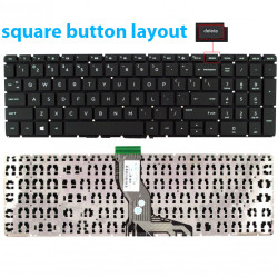 Keyboard HP 15-BS 15-BS 15-BW 15-AU 15-BS 15-AK 17-AK 250 255 G6 / Omen 17-W US BLACK with horizontal ENTER