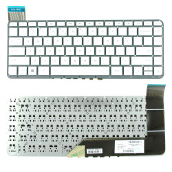 Keyboard HP Stream 13-C 13-C020NR 13-C010NR 13-C010CA 13-C002DX 13-C017NS US WHITE with horizontal ENTER