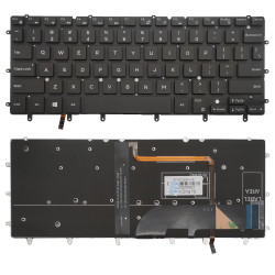 Keyboard Dell Inspiron 13 7347 7348 7352 7359 P57G US BLACK With Backlight and horizontal ENTER