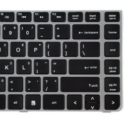 Keyboard HP Probook 4330S 4331S 4430S 4431S 4435S 4436S US GREY-BLACK Με πλαίσιο