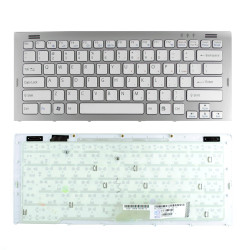 Keyboard Sony Vaio VGN-SR VGN-SR11M VGN-SR12G/B VGN-SR12G/P US GREY-WHITE With Frame