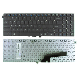 Keyboard Turbo-X W550EU W550EU1 W555EU1 W550AU W555AUQ W550EL W555EL US BLACK with horizontal ENTER