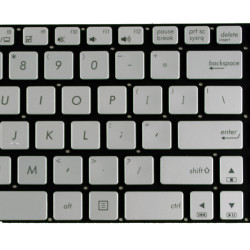 Keyboard Asus N751 N751J N751JK N751JX N552VW N552VX N551J US SILVER With Backlight and horizontal ENTER