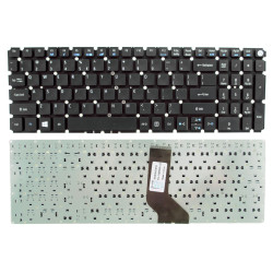 Keyboard Acer Aspire E5-520 E5-522 E5-522G E5-552 E5-573 E5-722 V3-575 V5-591 VN7-572 US BLACK with horizontal ENTER
