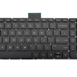 Keyboard HP Omen 17-W 17-W000 17-W100 17-W200 17T-W100 15-AB 15-AU 15-BC 15-AE 15-AW 15-AE 15-AS 15-AH US BLACK With Backlight and horizontal ENTER