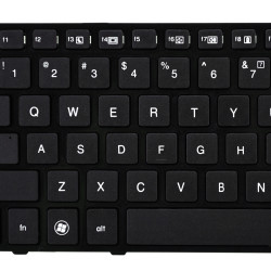 Keyboard HP Elitebook 2560 2560P 2570 2570P US BLACK