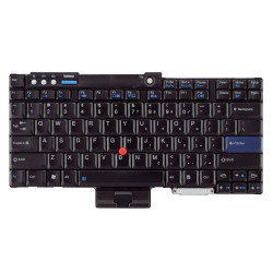 Keyboard Lenovo Thinkpad T61 R400 R500 T400 T500 W500 W700 R60 R61 T61 Z60 Z61 Z61T US BLACK with Trackpoint