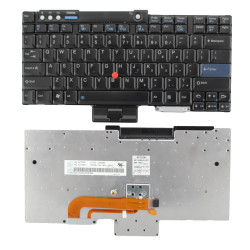 Keyboard Lenovo Thinkpad T61 R400 R500 T400 T500 W500 W700 R60 R61 T61 Z60 Z61 Z61T US BLACK with Trackpoint