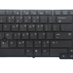 Keyboard HP Elitebook 8440 8440P 8440W US BLACK with Trackpoint