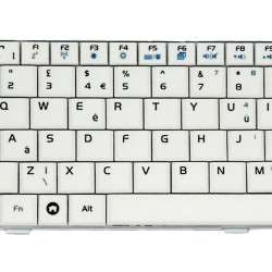 Keyboard Asus EEE PC 2G 4G 8G 700 701 701SD 900 902 UK WHITE