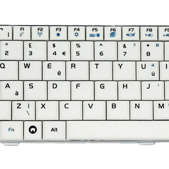 Πληκτρολόγιο Laptop Asus EEE PC 2G 4G 8G 700 701 701SD 900 902 UK WHITE