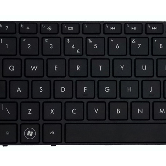 Πληκτρολόγιο Laptop HP MINI 1103 110-3500 110-3600 210-2000 210-3000 UK BLACK 