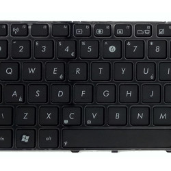 Keyboard Asus F52 F52A F90 K50 K50A K60 K62F K70A K70AF K72J P50 X5DS X5EA UK BLACK