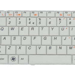 Keyboard Lenovo IdeaPad S10-2 S10-2C S10-3C S11 UK WHITE