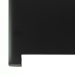 LCD back cover - Cover A for laptop Lenovo IdeaPad Flex 2-15 BLACK MATTE PLASTIC