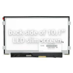 Laptop Screen 10.1" LTN101N105 1024x600 SLIM 40 Pin LED left right brackets