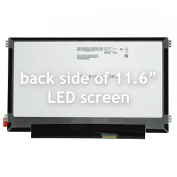 Laptop Screen 11.6" B116XAN04.0 HW0A 1366x768 30 Pin LED (Side Brackets)