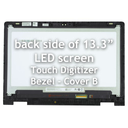 Laptop Screen 13.3" Dell 13 5368 5378 1920x1080 40 Pin Touchscreen LED FullHD+Bezel