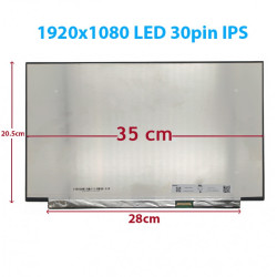 Laptop Screen 15.6" N156HCA-EAB REV.C4 1920x1080 FHD IPS 30 Pin LED 35cm  Narrow No Brackets