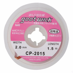 Goot Wick Desoldering Braid CP-2015 2.0mm 1.5m