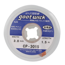 Goot Wick Desoldering Braid CP-3015 3.0mm 1.5m 